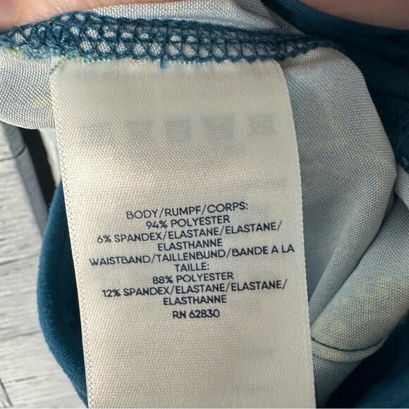 Lands' End Repreve Active Pant jogger, floral lightweight pockets, plus size - Picture 6 of 12